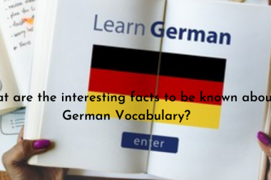 What are the interesting facts to be known about German Vocabulary?